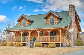 Carroll Log Cabin with Deck Less Than 9 Mi to Bretton Woods!